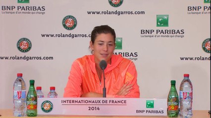 Muguruza: "Estoy contenta a pesar de la derrota"
