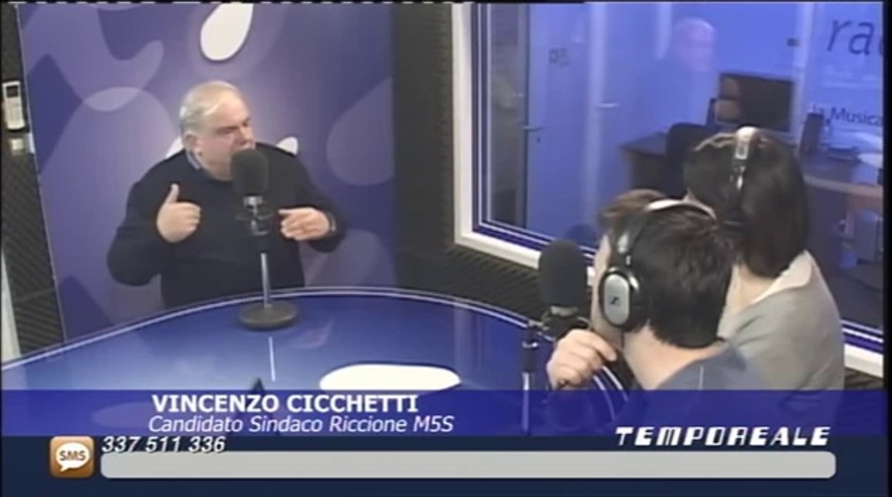 Amministrative Riccione. Vincenzo Cicchetti, Movimento 5 Stelle