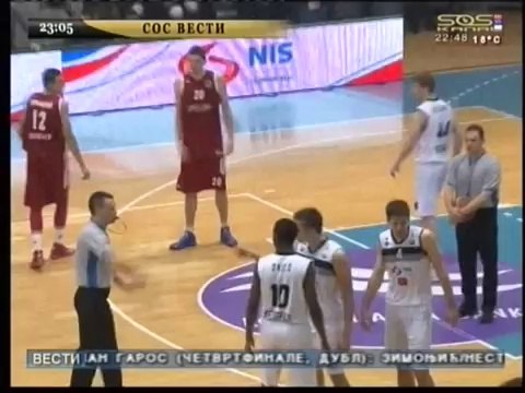 Dusko Vujosevic s'en prend violemment à Bogdan Bogdanovic après son expulsion