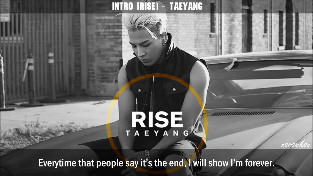 INTRO (RISE) - TAEYANG [LYRICS]