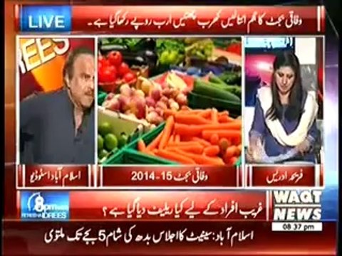 8 PM With Fareeha Idrees (3rd June 2014) Gareeb Admi Ke Liye Kya Relief Dia Gaya