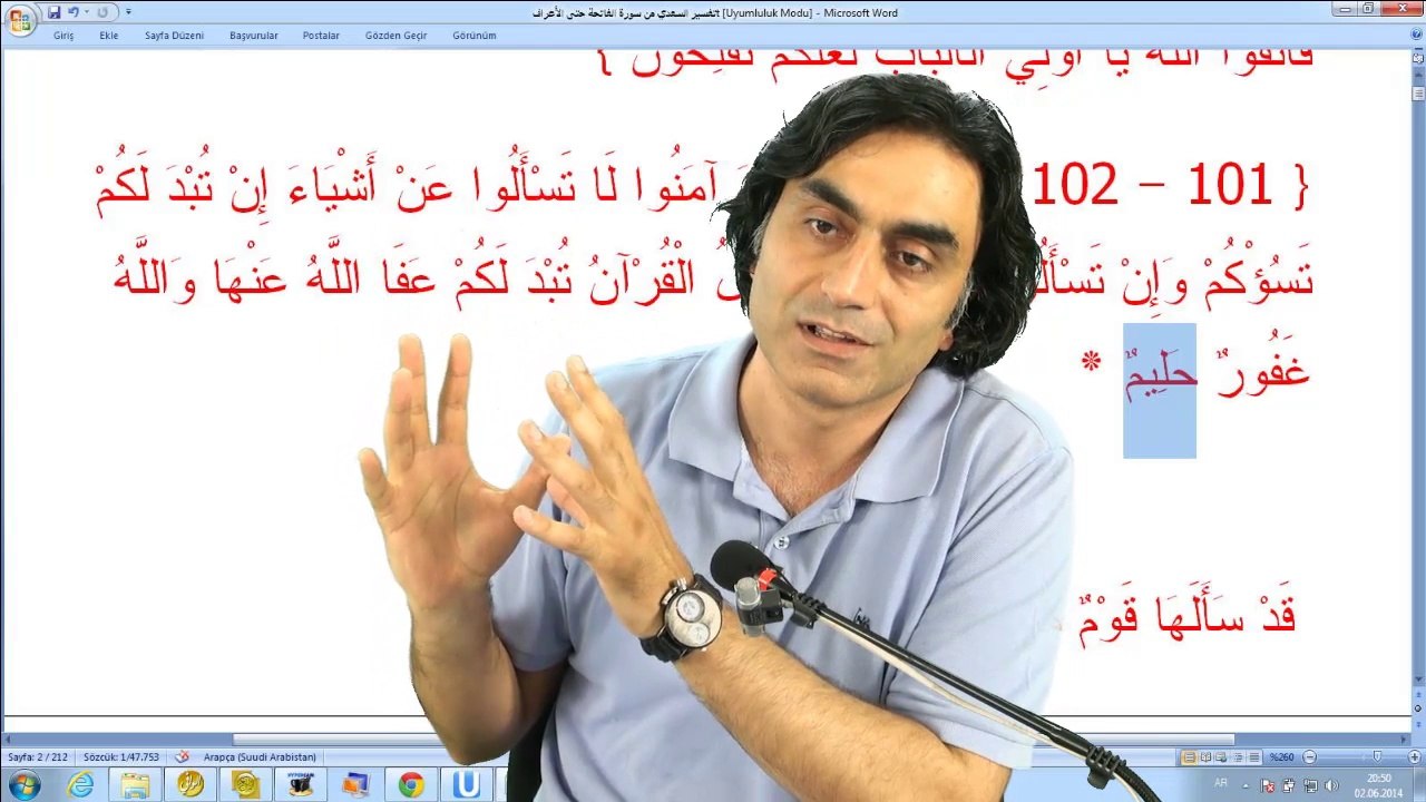 03.06.2014   5 - Maide Suresi  101 - 2   Halis Aydemir