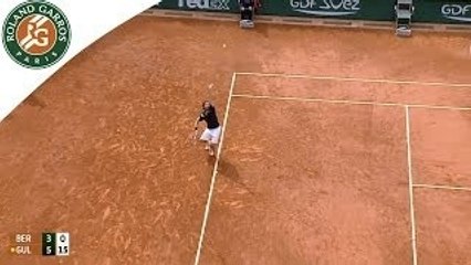 E.Gulbis v T.Berdych 2014 French Open men's QF Highlights