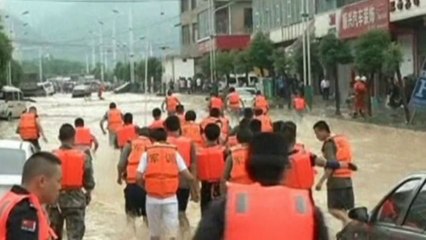 Heavy rain batters southwest China