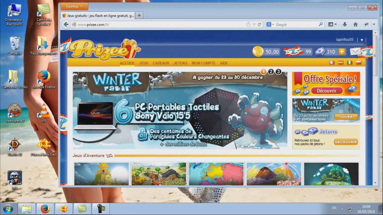 Prizee Astuce - Prizee Triche - Jetons 100% gratuit et illimité classement