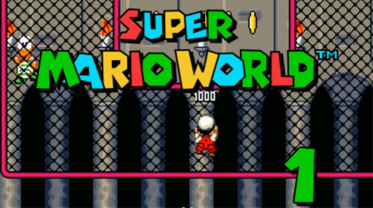 German Let's Play: Super Mario World, Part 1