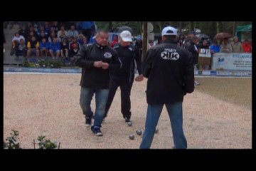 32ème de finale de l'International à pétanque de Draguignan - 2014