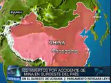 Accidente en mina de China deja al menos 22 muertos