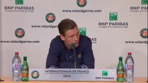 Roland Garros - Berdych, decepcionado tras perder ante Gulfis