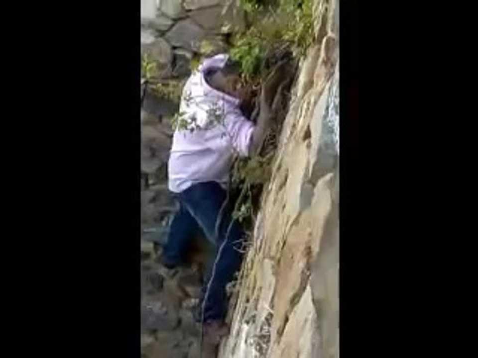 Brasileiro a cair do castelo de Sines