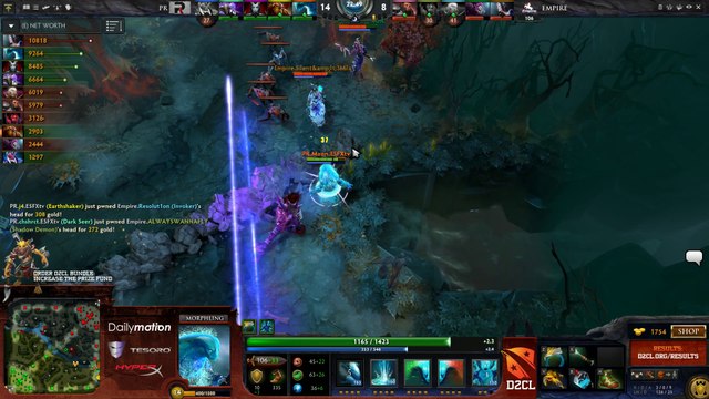 Empire vs Power Rangers Game 2 - Dota 2 Champions League Playoffs- @DotaCapitalist & @RyuuboruzDota