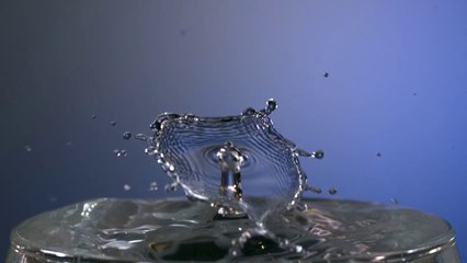 Slow motion Water drops for mom