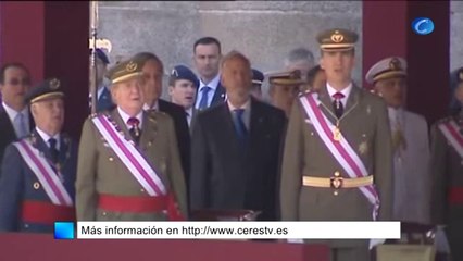 El Rey y el Príncipe aparecen juntos en El Escorial tras la abdicación