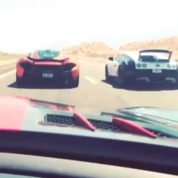 Bugatti Veyron vs McLaren P1