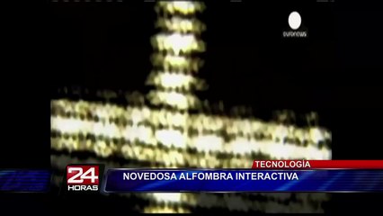 Conoce la alfombra inteligente que revolucionará los hoteles y aeropuertos