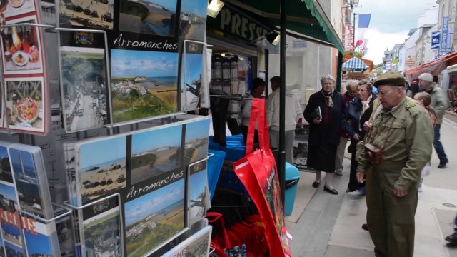 70 anniversaire : les collectionneurs arrivent à Arromanches