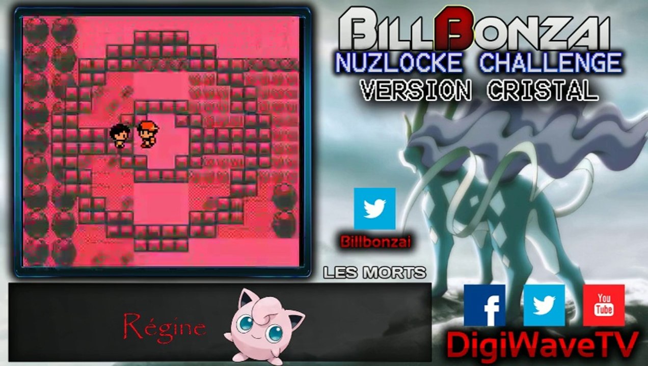 [BillBonzai] Le nuzlocke challenge sur pokemon crystal avec Alfeust (21/24)