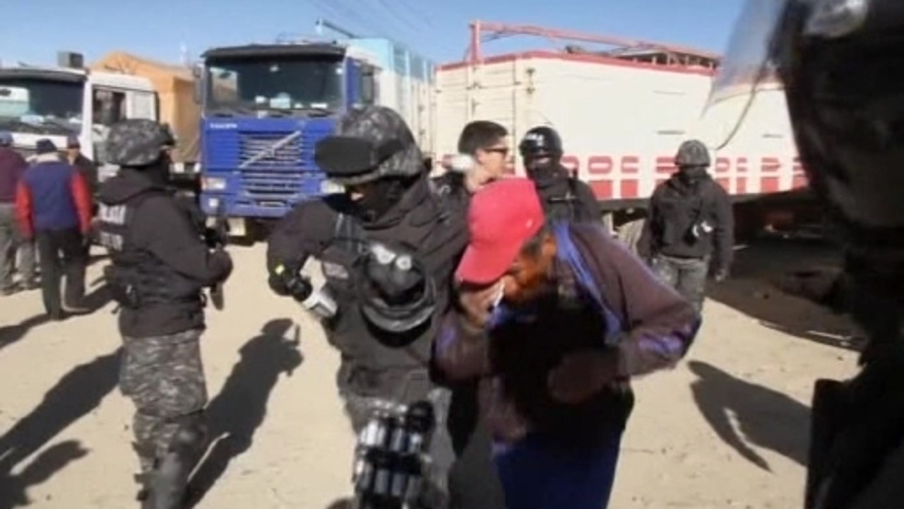 Clashes in Bolivia