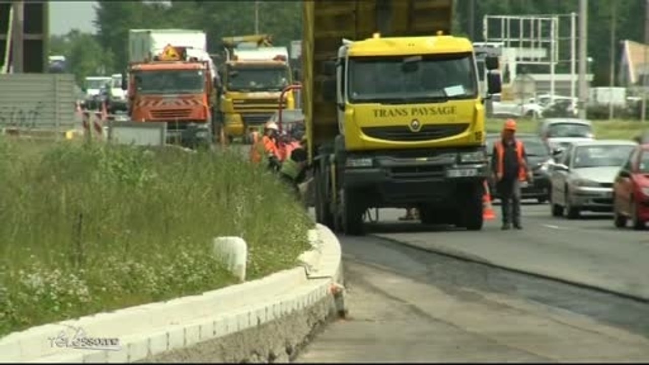 Les travaux d’aménagement de la RN 20 (Etampes)