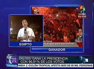 Egipto: Al Sisi gana la presidencia con el 96.91% de los votos