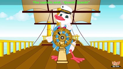 I saw a ship a-sailing - Nursery Rhyme with Karaoke