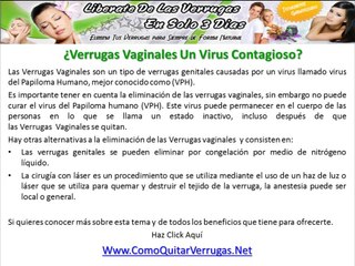 Verrugas Vaginales