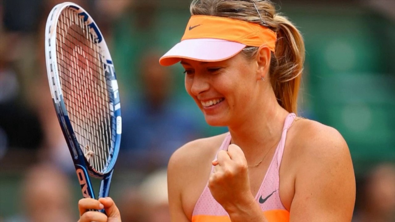 French Open: Sharapova mit furioser Aufholjagd