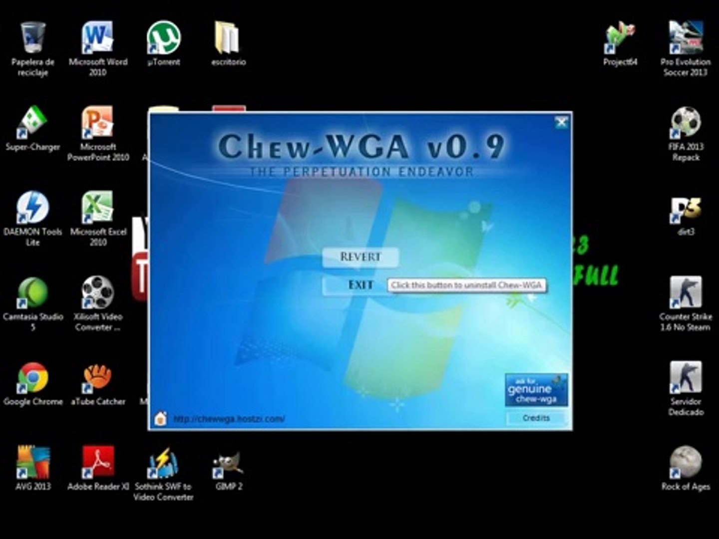 Activar Windows 7 Cualquier Version - CW - Video Dailymotion