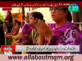 People of Pakistan showing solidarity with MQM Quaid Altaf Hussain in Karachi