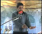 Zakir Nusrat Abbas chandia p 1  yadgar majlis 2011 chak Denal chakwal