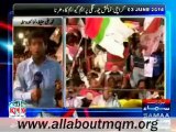 MQM Workers & Supporters Sit In At Numaish Karachi To Show Solidarity With QET Altaf Hussain