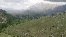 DOM.1-6-14 MONTE MALLEVONA, CIMA TRE MONTI E MONTE UOMO DA CASTELNUOVO IN ABRUZZO.