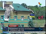 Kiev intensifica ofensiva militar en el este ucraniano