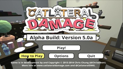 Let´s Play Catlateral Damage - #001 Katzenparty im Herrenhaus