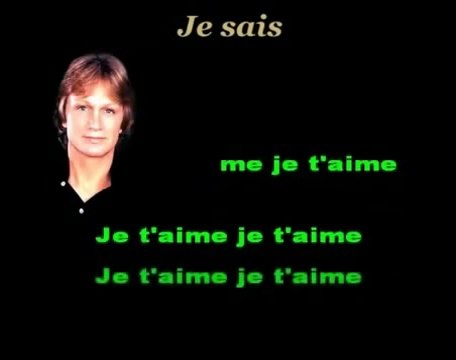 je sais ,claude françois(1)