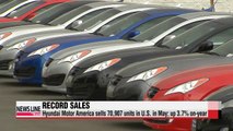Sales of Korean automobiles hit all-time monthly high in America