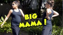 Make Up Free Mila Kunis Baby Bump SUPER BIG!