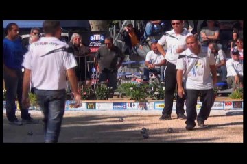 Huitième de finale de l'International à pétanque de Draguignan - 2014