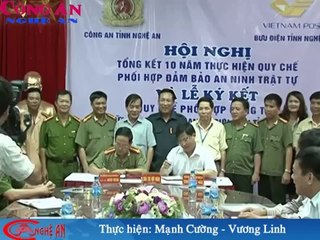 Tăng cường phối hợp đảm bảo ninh bưu chính