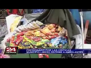 Municipalidad de Lima anuncia lucha frontal contra comercio ambulatorio