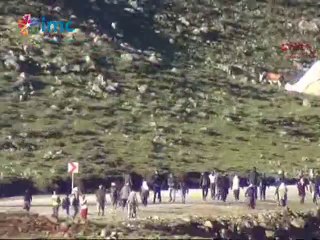 Bingöl Karlıova'da karakol protestosuna müdahale