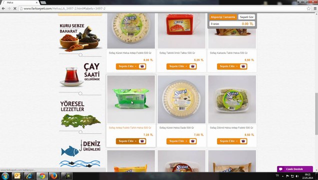 Sofaş Antep Fıstıklı Helva