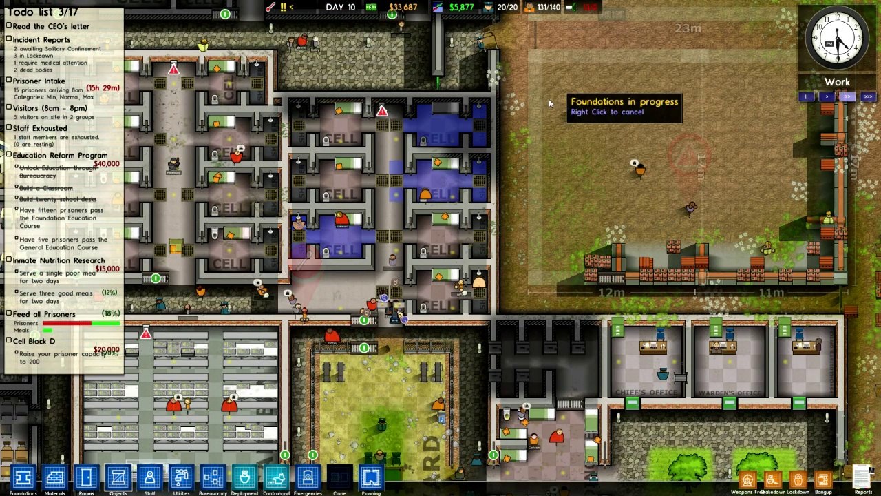 Prison Architect Millenium S03 Ep10