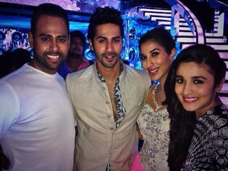 Alia Bhatt And Varun Dhawan On Jhalak