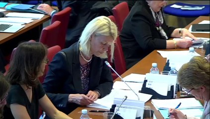 Intervention en Commission des Affaires sociales sur le Versement des allocations au service d'aide à l'enfance