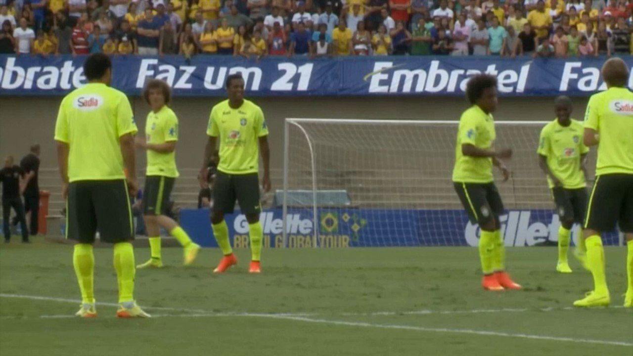 WM 2014: Neymar: 'Müssen den Druck vergessen'