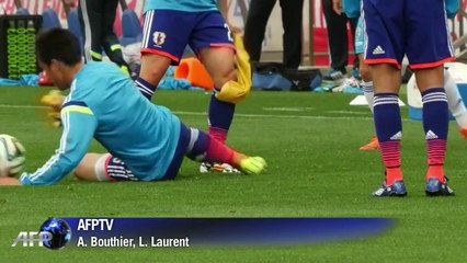 Japan's blue Samurai's optimistic ahead of Brazil World Cup