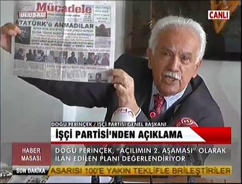 İşçi Partisi Genel Başkanı Doğu Perinçek: 'PKK’ya direnen analar Hepimizin anası'