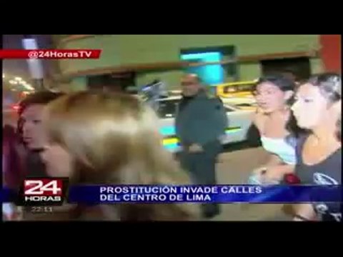 Ya son 17 los puntos críticos en el Centro de Lima donde se ejerce la prostitución