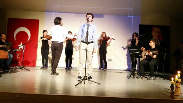 Ordu Fen Lisesi 2014 Şiir Dinletisi - Atakan DEMİRBAĞ Muhteşem Performans 3
